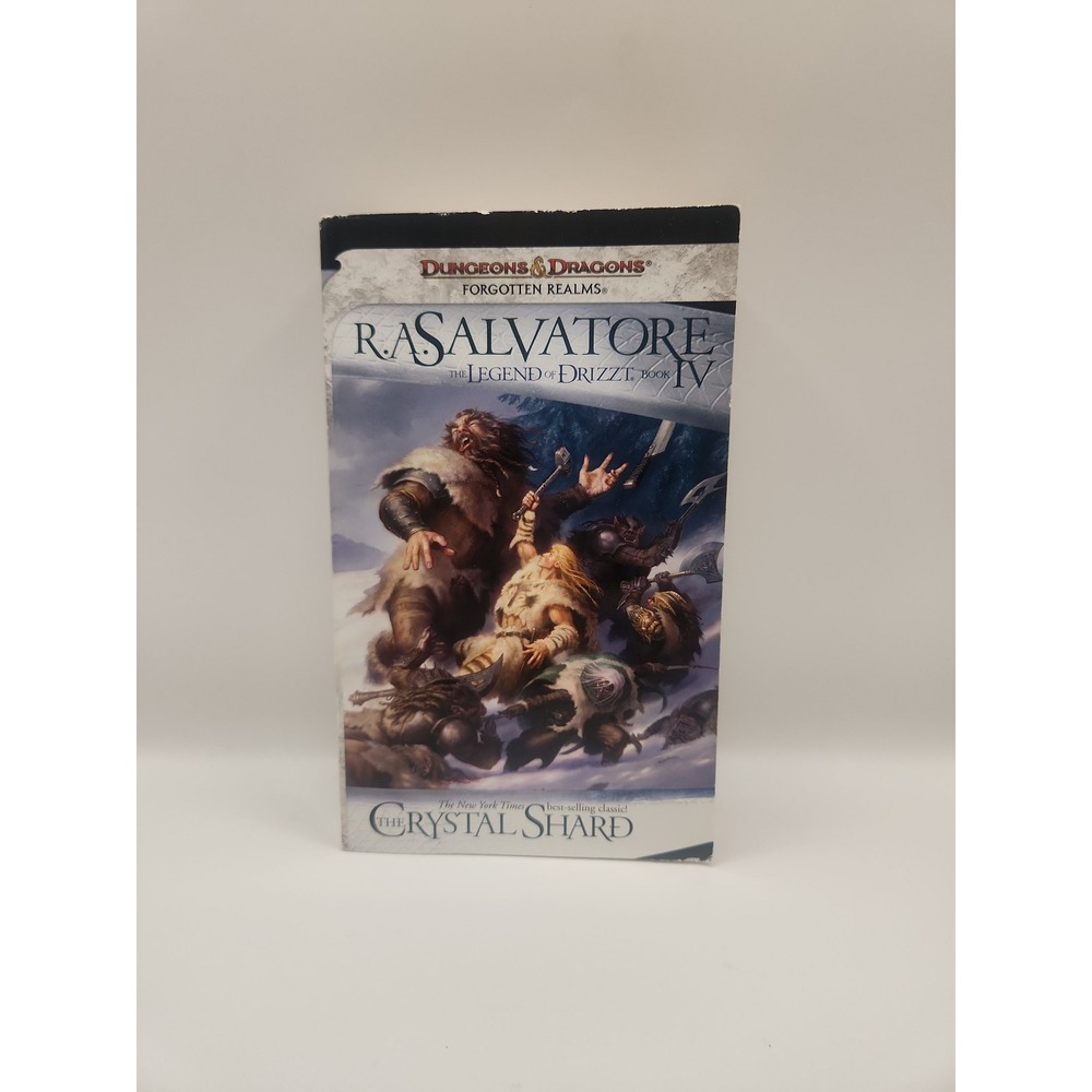dungeons and dragons forgotten realms book Crystal Shard Legend of Drizzt IV